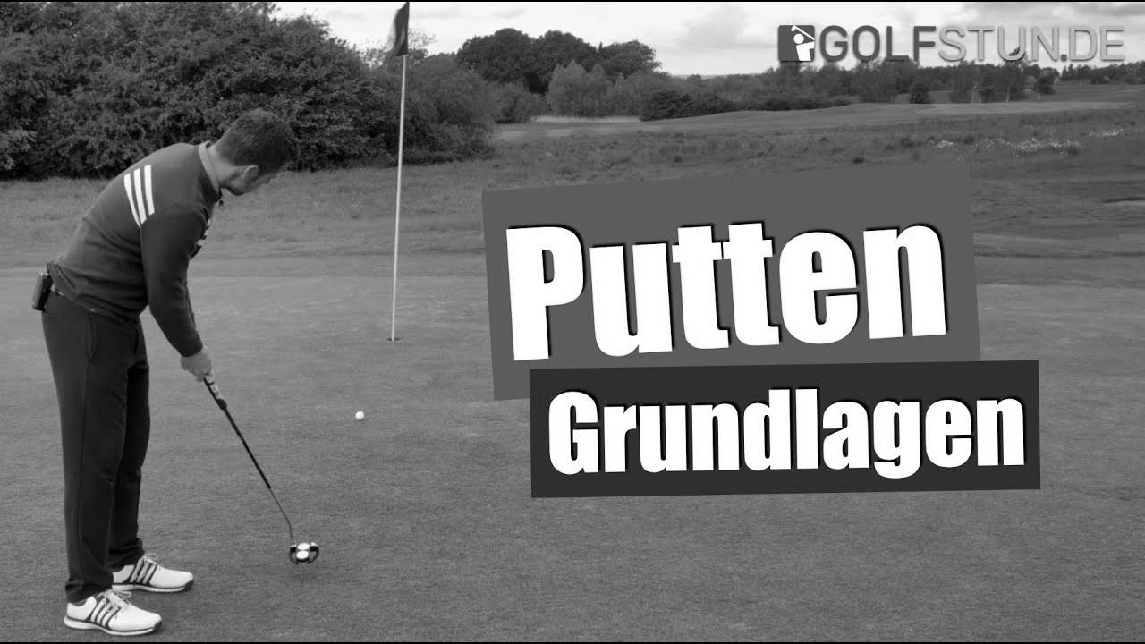 STRAIGHT PUTTING – The basics of approach and fundamentals for a constant putt in golf (German)