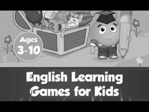 Fun English: Language studying games for youths ages 3-10 to learn to learn, speak & spell