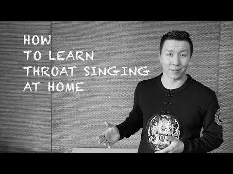 Methods to study throat singing