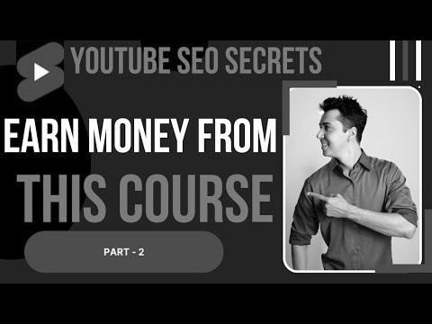 make cash online with the help of YouTube search engine marketing"100% real free video course 2022 – Part – 2
