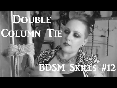 🔗 Learn Rope Bondage ➰ Double Column Tie Tutorial – BDSM Abilities #12 Shibari