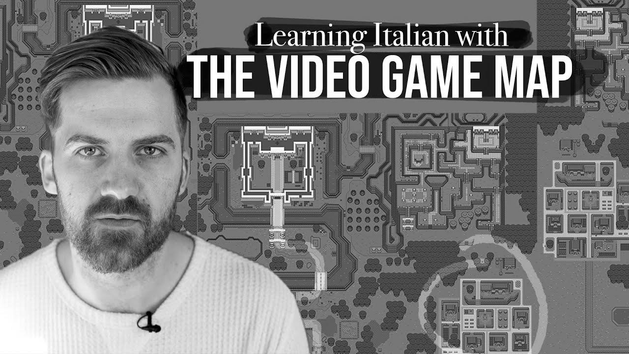 The Quickest Approach to Study a New Language: The Video Game Map Theory