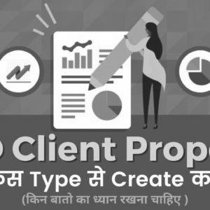 How to Create search engine optimisation Client Proposal?  |  Perfect Way |  fulltutorial