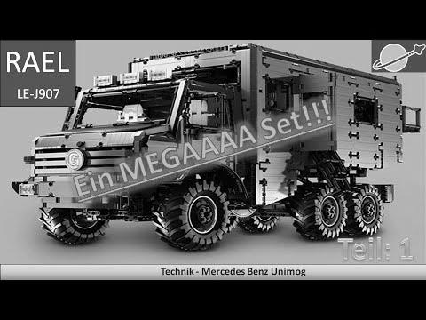 The best clamping block know-how set in recent years 👍 |  The Unimog by RAEL LE-J907 Part 1/3