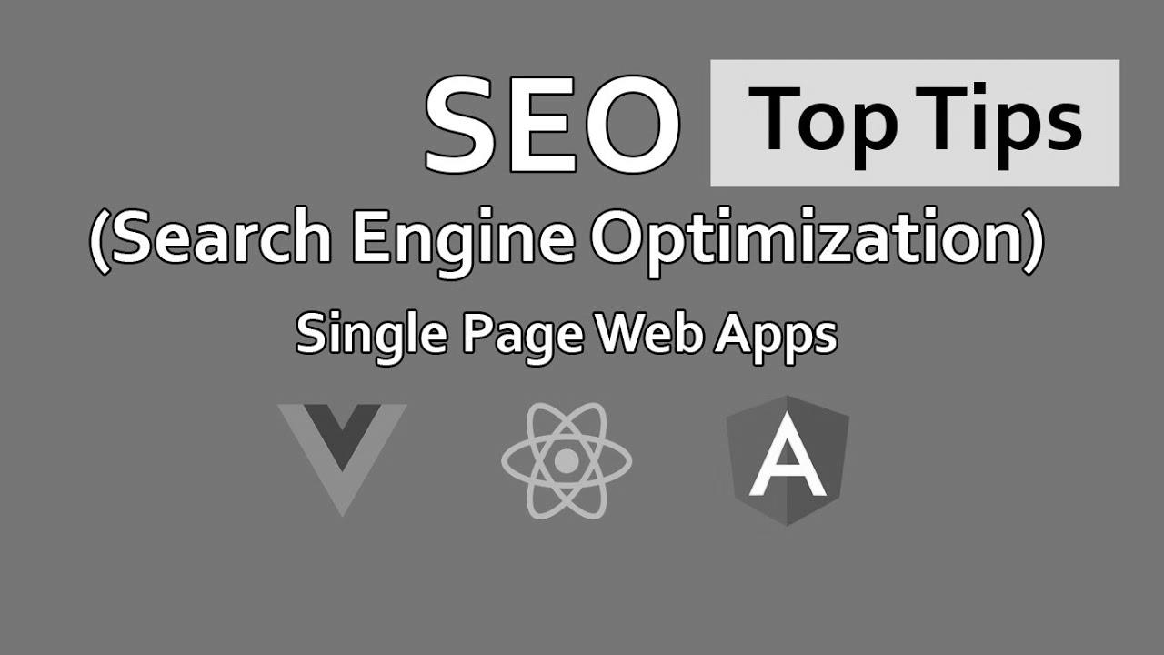 search engine optimisation for Single Web page Internet Apps – React – Angular – Vue