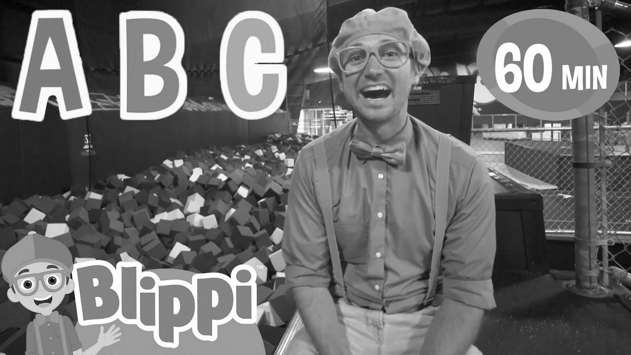 Blippi Visits the Trampoline Park – Study the Alphabet with Blippi!  |  Instructional movies for youths