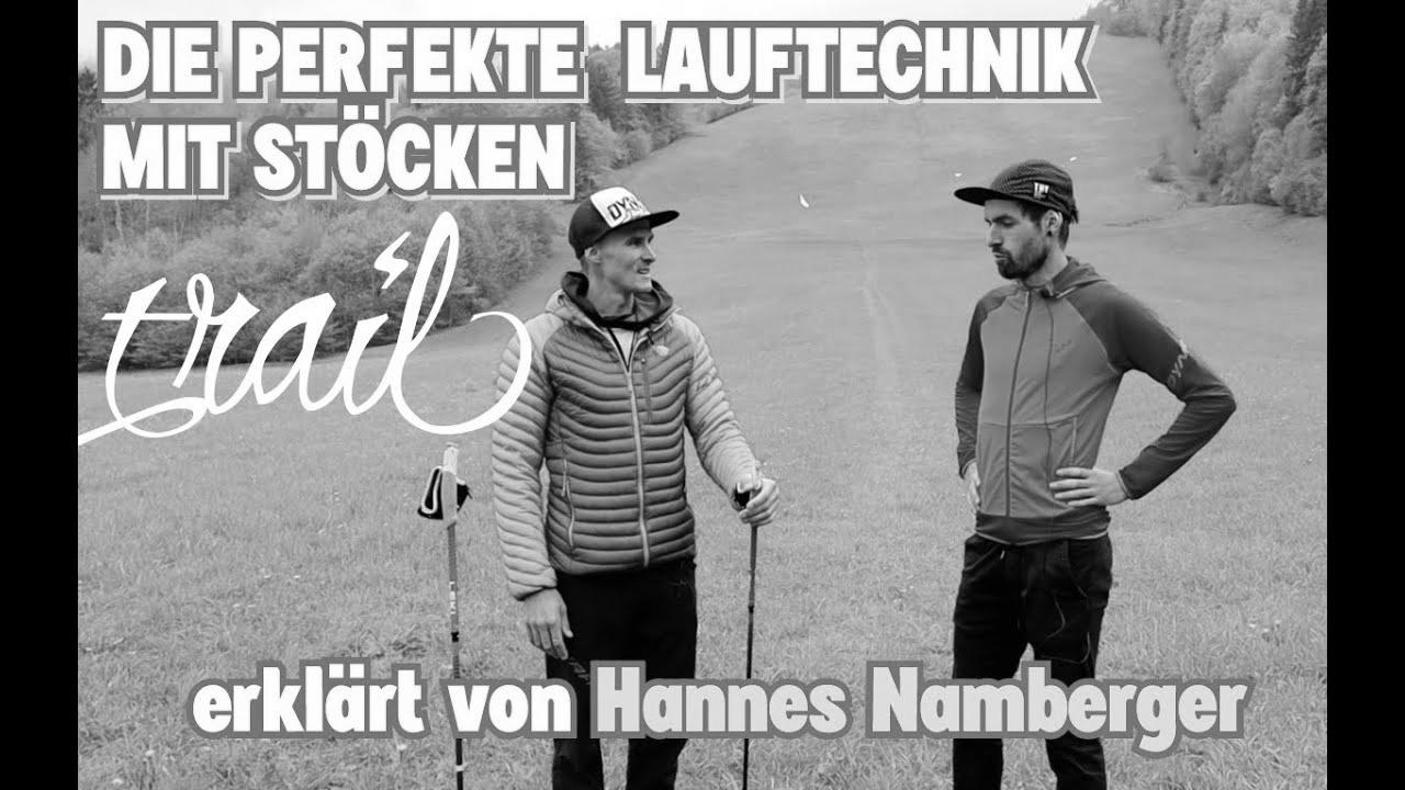 Trail operating with sticks – the right method with Hannes Namberger