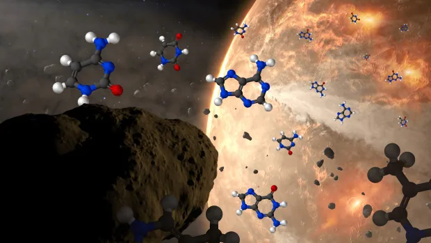 All 5 building blocks of DNA, RNA present in meteorites from Canada, U.S., Australia