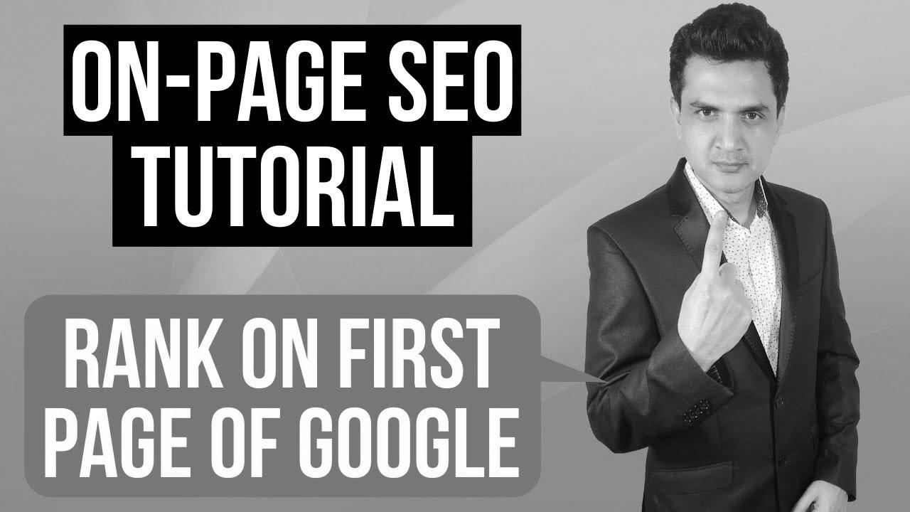 On-page web optimization Tutorial – Rank Any Web site or Blog on 1st Web page of Google in 2020 |  Pritam Nagrale