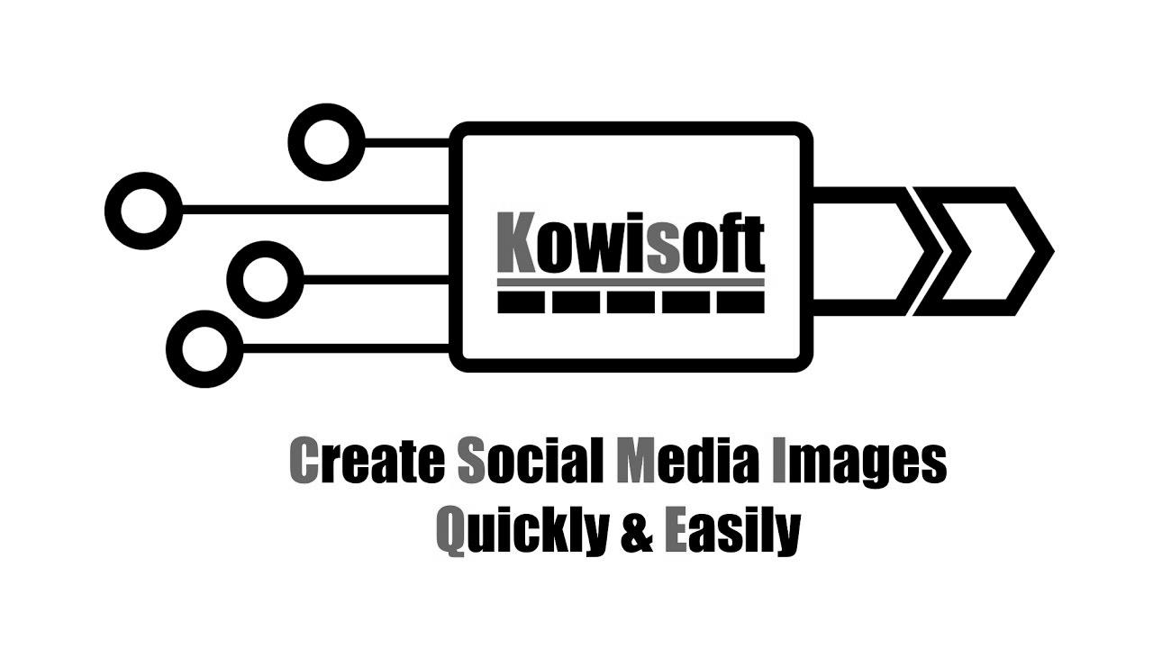 Create Social Media Pictures – Rapidly and Easily – Kowisoft search engine optimisation TV