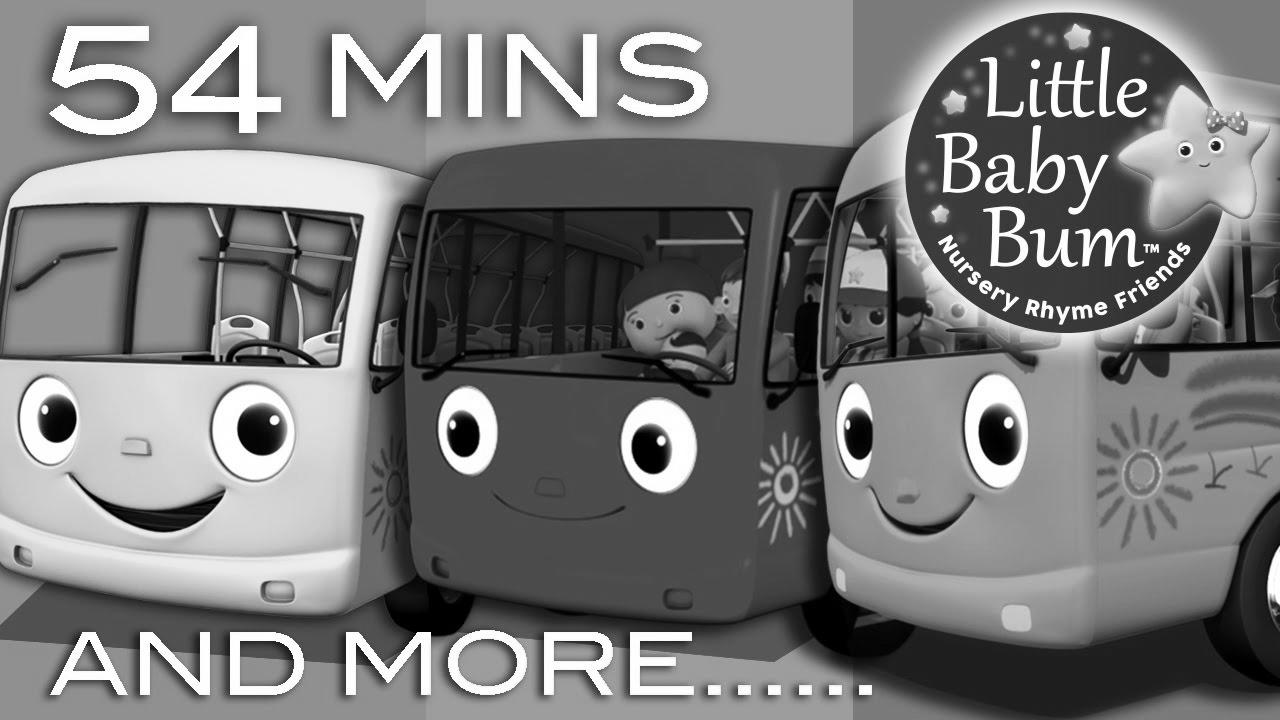 Wheels On The Bus |  Nursery Rhymes for {Babies|Infants} |  {Learn|Study|Be taught} with Little {Baby|Child} Bum |  ABCs and 123s