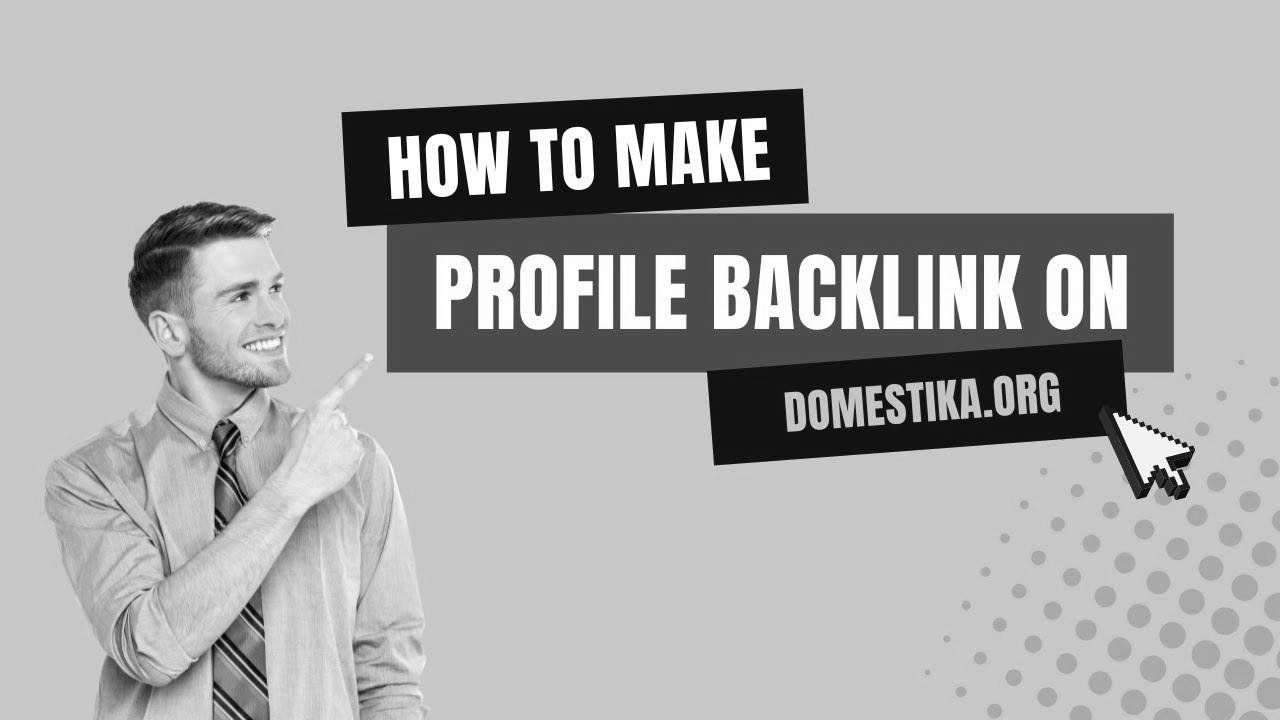 How To Create Profile Backlink on Domestika |  SEO Hyperlink Constructing |  LinkoBuild